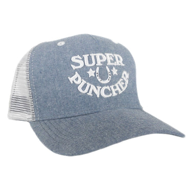 Super Puncher Horseshoe Light Denim Mesh